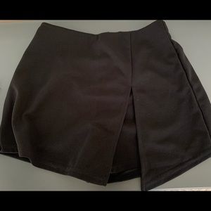 black skort